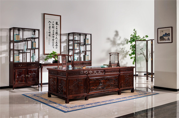 巧奪天工紅木｜有質(zhì)感的書房，讓學(xué)習(xí)與工作更舒適