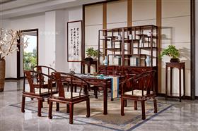 高束腰馬蹄足茶臺(tái)