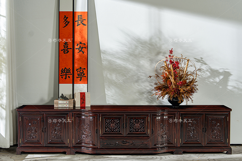 連年有余電視柜